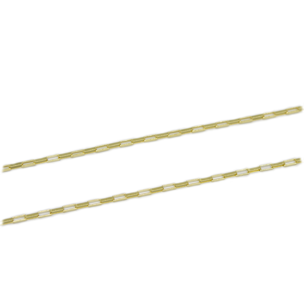 Corrente Malha Longata Fina em Ouro 18 Kilates � 25389